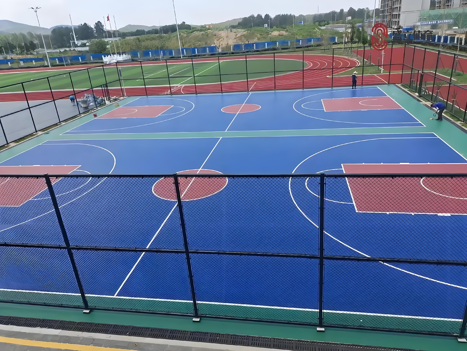 硅PU球場 硅PU球場