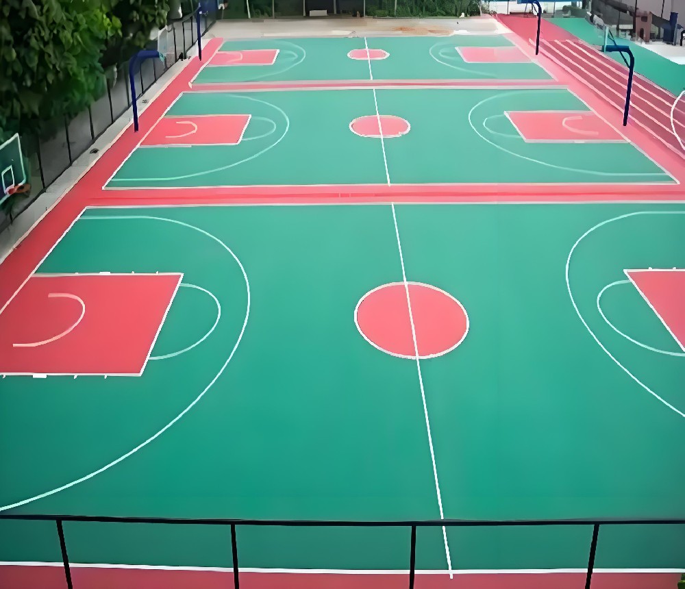硅PU籃球場(chǎng)