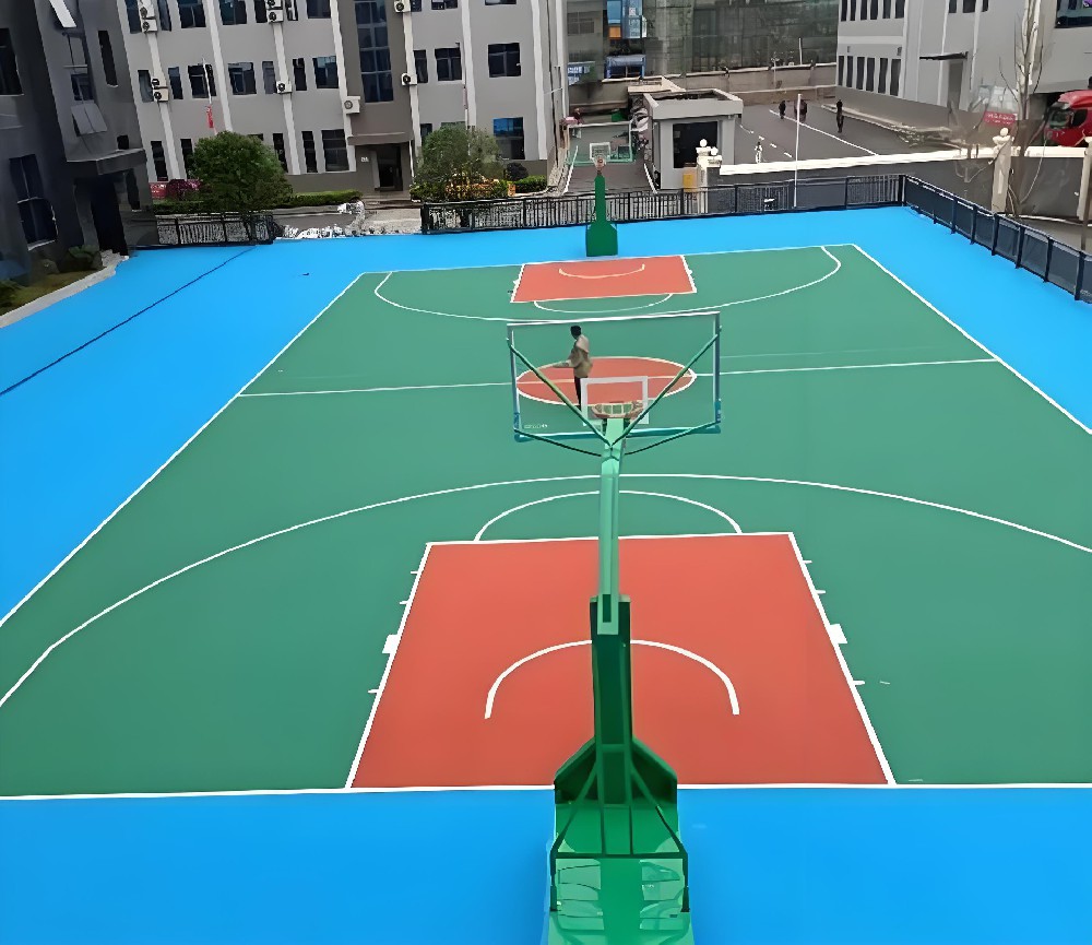 硅pu網球場