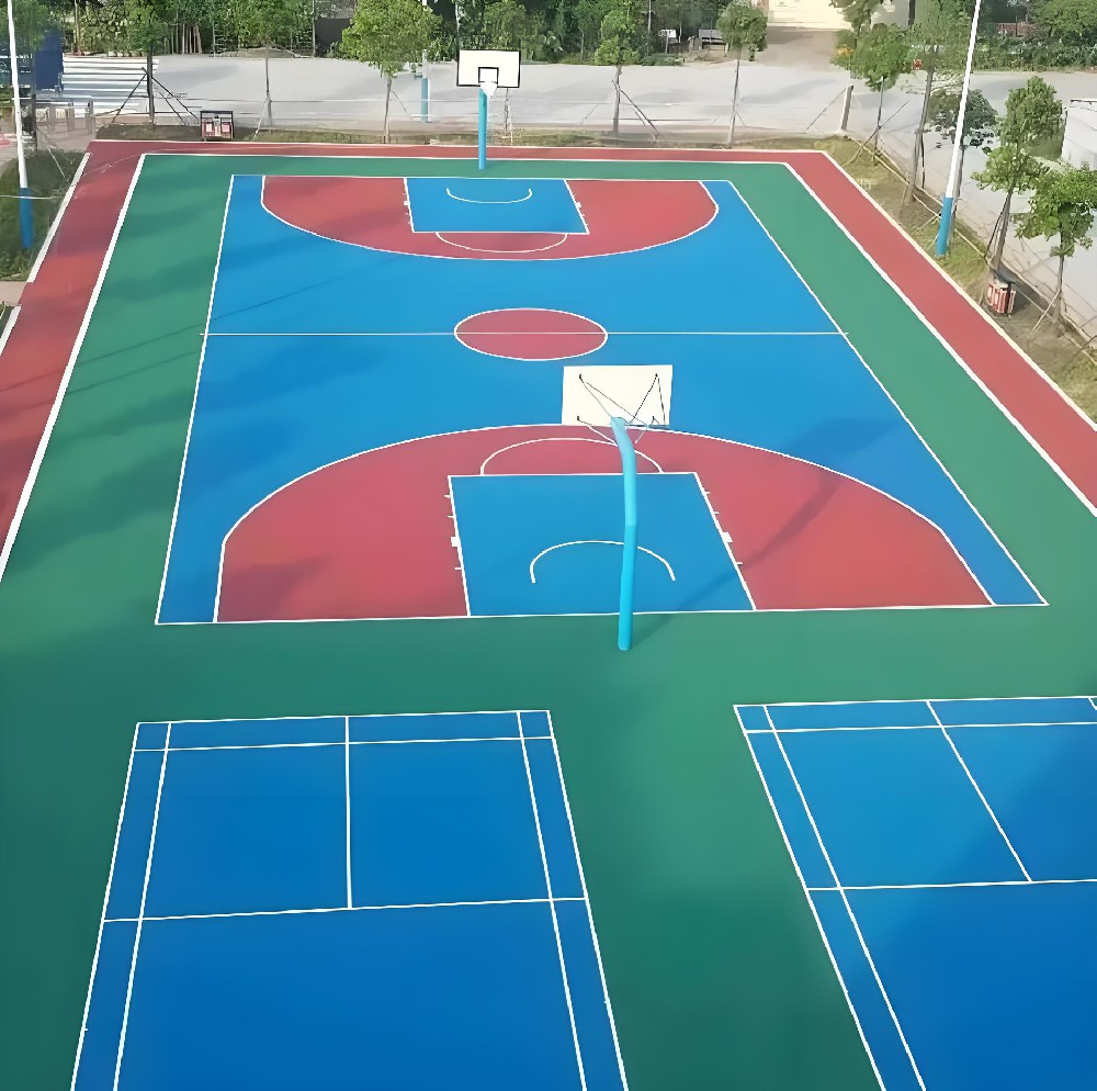 丙烯酸網球場材料