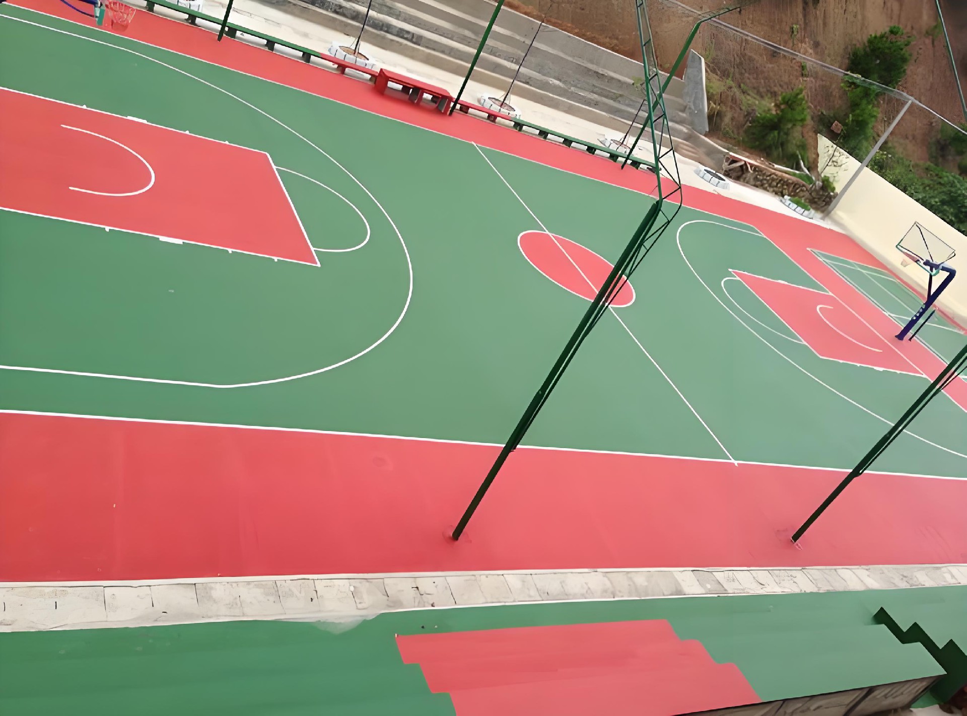 丙烯酸網(wǎng)球場 丙烯酸網(wǎng)球場