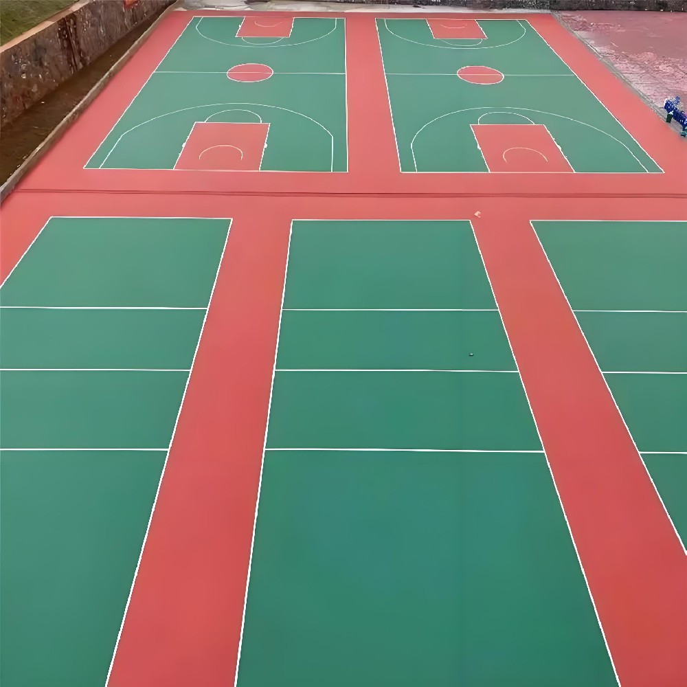 硅PU網球場 硅PU網球場